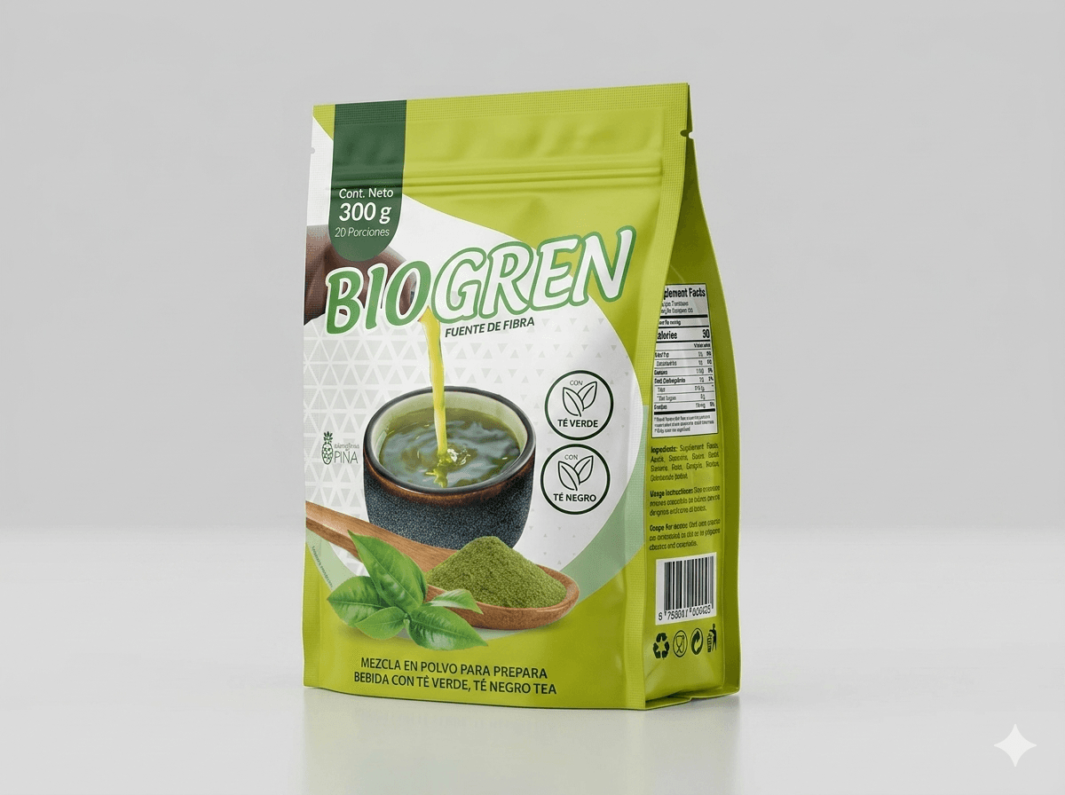 Bio Green - Bebida Natural en Polvo - imagen 1