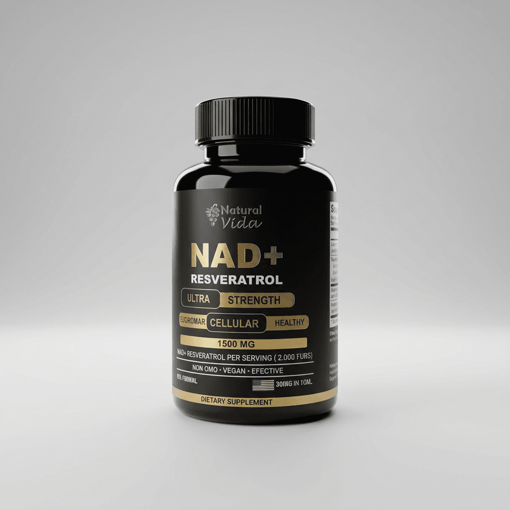 NAD+ Resveratrol - Antienvejecimiento Celular - imagen 1