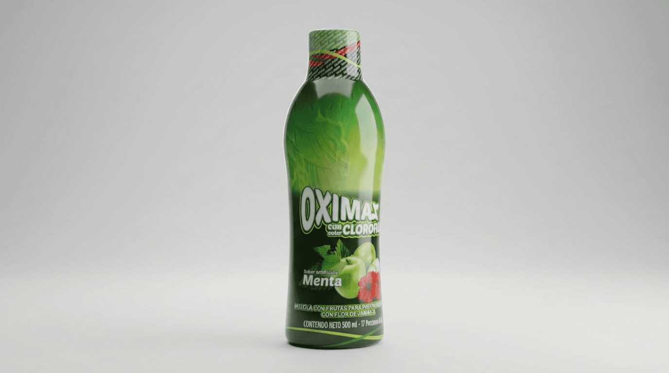 Oximax con Clorofila - Antioxidante Natural Sabor Menta - imagen 1